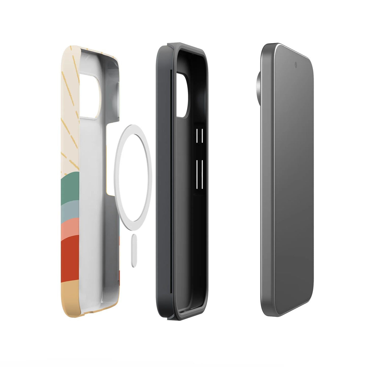 Here Comes the Sun | Colorblock Sunset Google Pixel Case