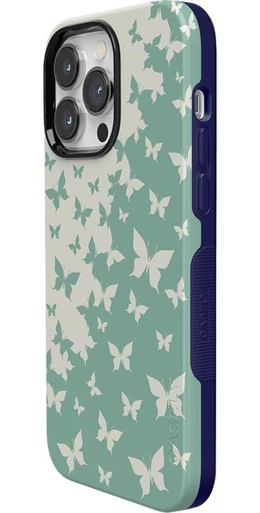 Butterfly Effect | Sage Colorblock Case iPhone Case get.casely