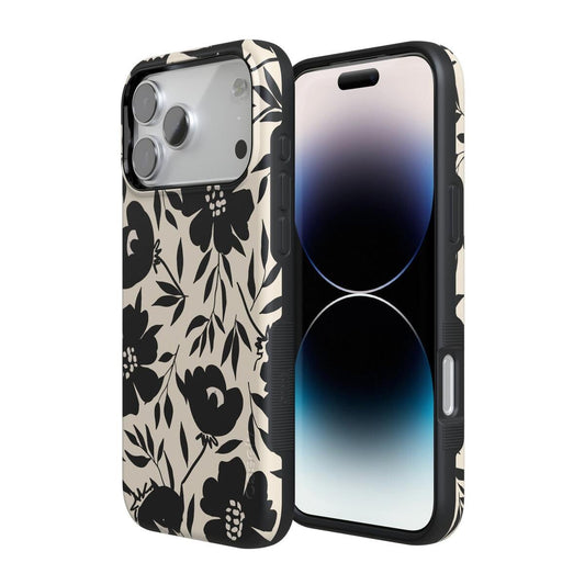 Dark Fantasy | Contrast Floral Case iPhone Case get.casely