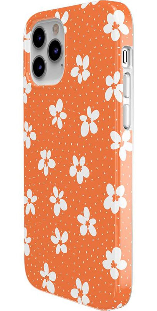 Flower My World | Burnt Orange Floral Case iPhone Case get.casely
