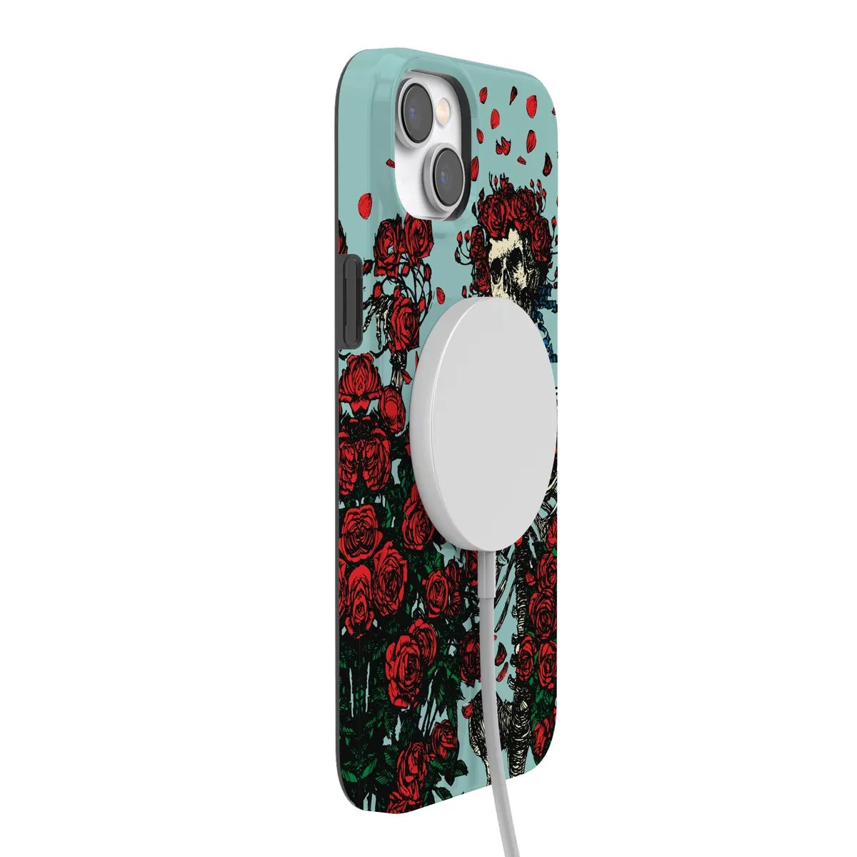 Forever Grateful | Grateful Dead Skeleton Floral Case iPhone Case Grateful Dead