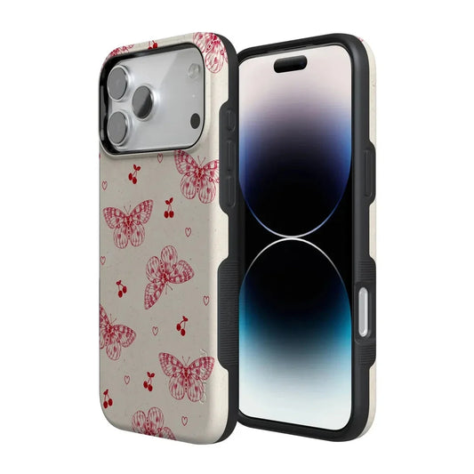 Heart Flutters | Butterfly Case iPhone Case get.casely