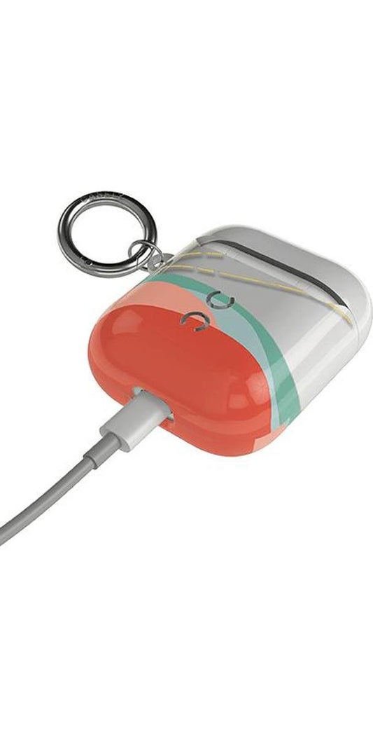 Here Comes the Sun | Colorblock Sunset AirPods Case AirPods Case get.casely