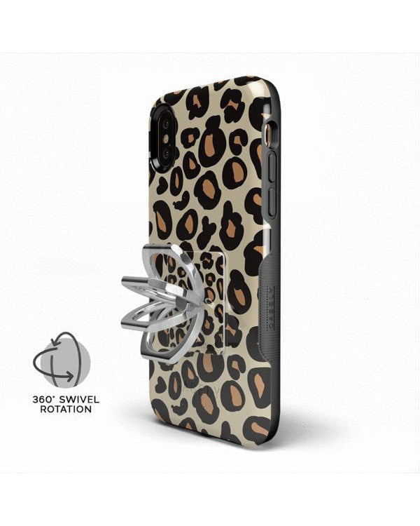 Into the Wild | Leopard Print Phone Ring Phone Ring get.casely