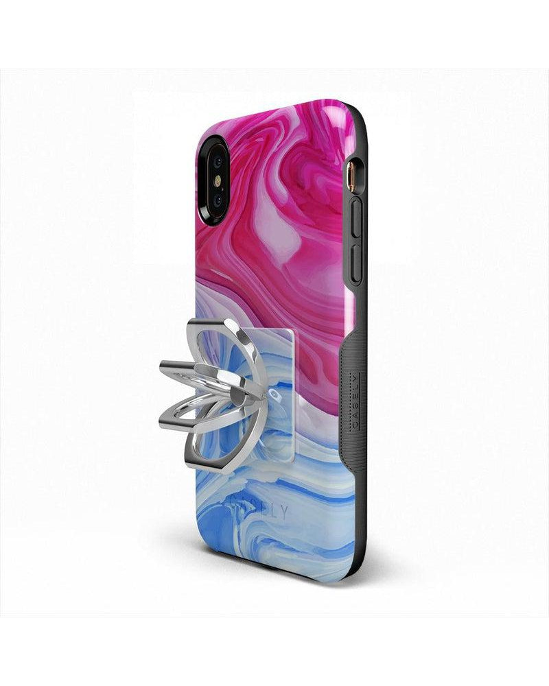 Land & Sea | Marble Swirl Phone Ring Phone Ring get.casely