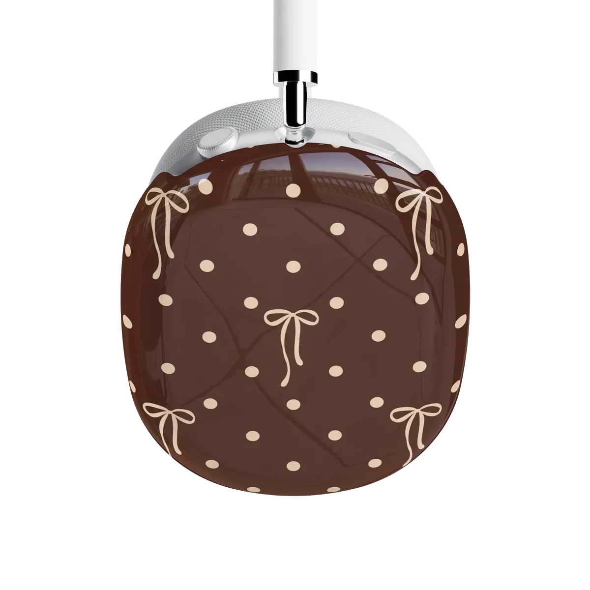 Teddy Bows | Brown Polka Dot AirPods Max Case