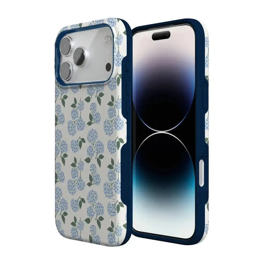 Nantucket Cottage | Blue Hydrangea Case iPhone Case get.casely