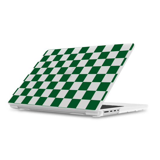 Fit Check | Green Checkerboard Laptop Shell