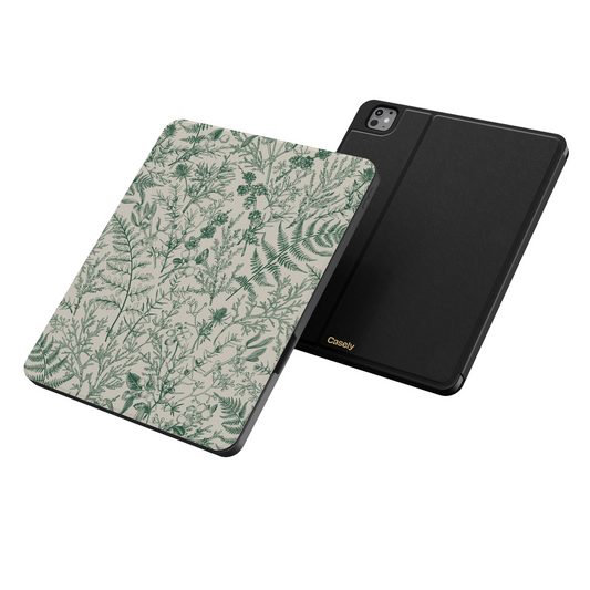 Sage Garden | Green Floral iPad Case