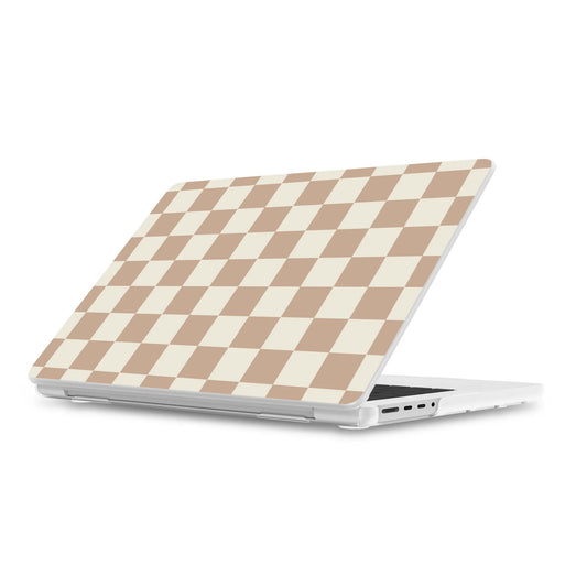 Fit Check | Neutral Checkerboard Laptop Shell