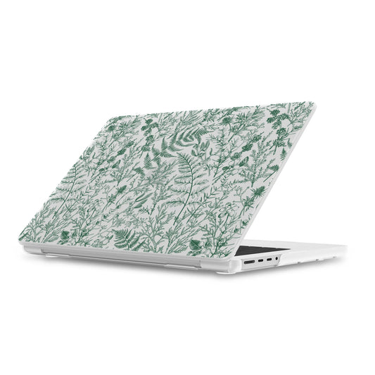 Sage Garden | Green Floral Laptop Shell