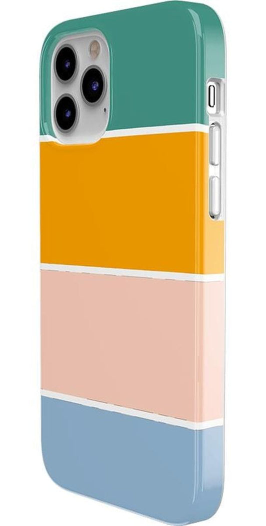 Paint The Town | Colorblock Stripes Case iPhone Case get.casely