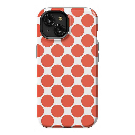 Red Dots | High Contrast Design Case Phone Case Casetry Essential + MagSafe® iPhone 15