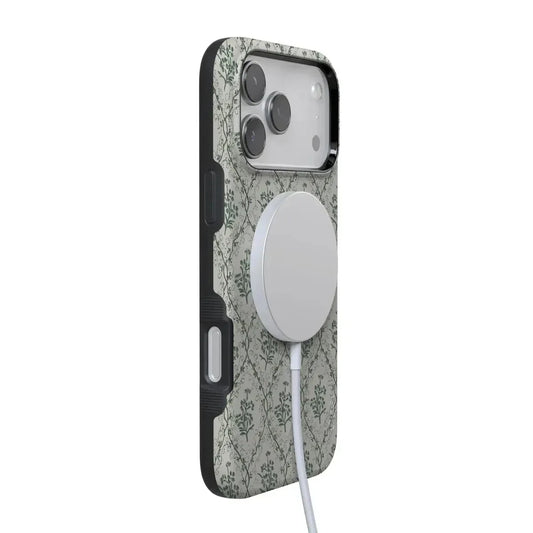 Sage Tapestry | Floral Vines Case iPhone Case get.casely