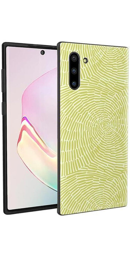 Swirl Away | Tea Green Geometric Samsung Case Samsung Case get.casely