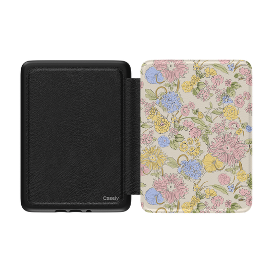 Prairie Blooms | Pastel Floral Kindle Case