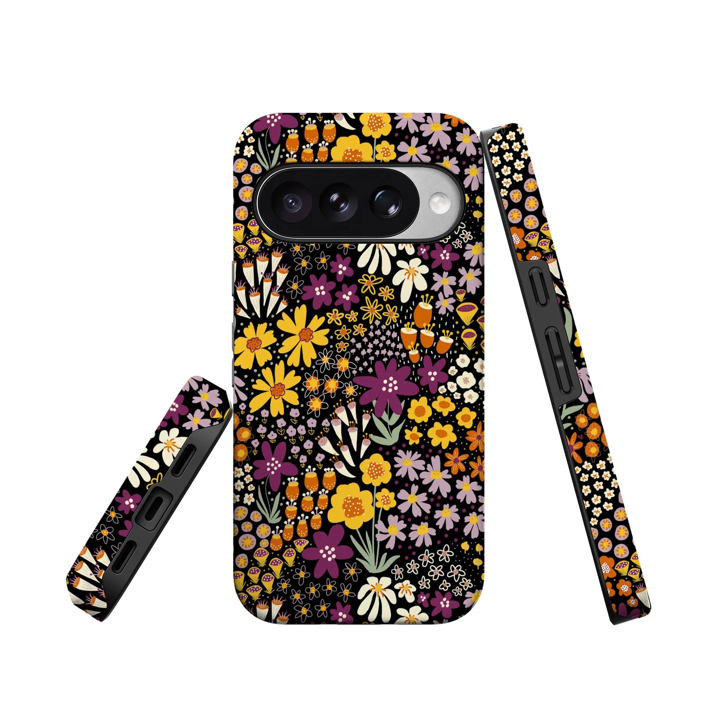 Falling for You | Plum Floral Google Pixel Case