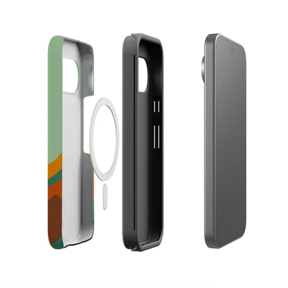 Endless Peaks | Colorblock Mountain Google Pixel Case