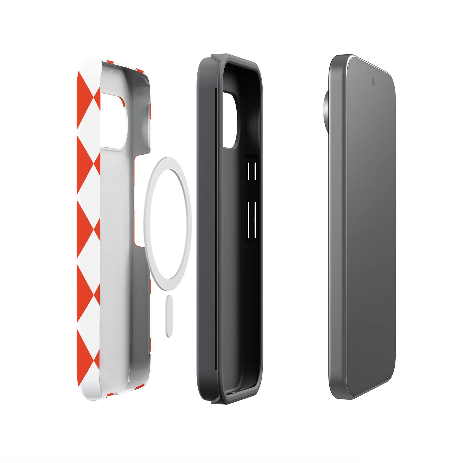 Red Checkerboard | High Contrast Design Case