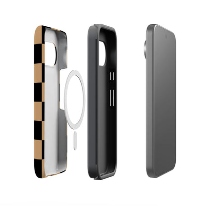 Fit Check | Black & Brown Checkerboard Case