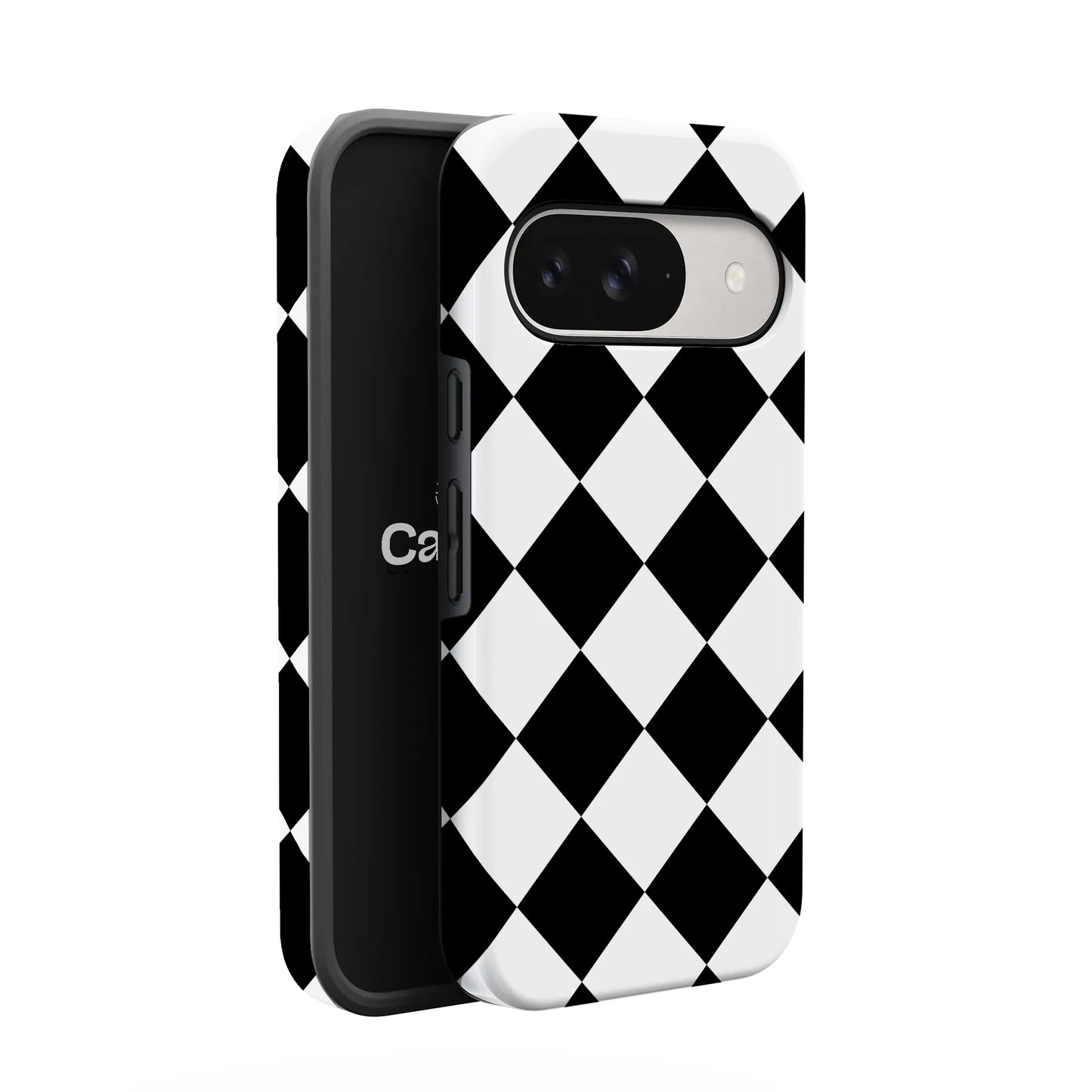 Black Checkerboard | High Contrast Design Case