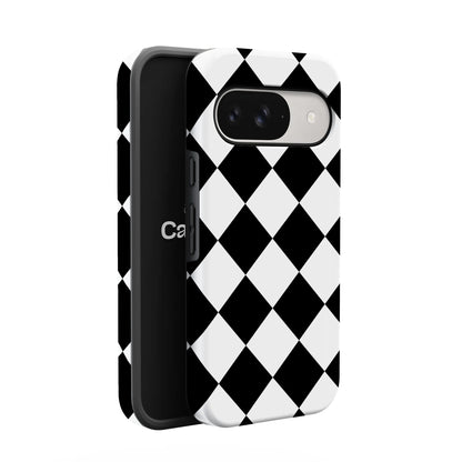 Black Checkerboard | High Contrast Design Case