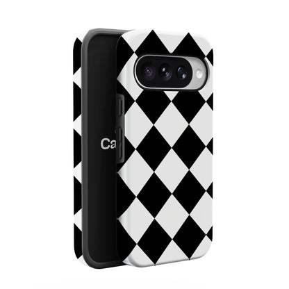 Black Checkerboard | High Contrast Design Case