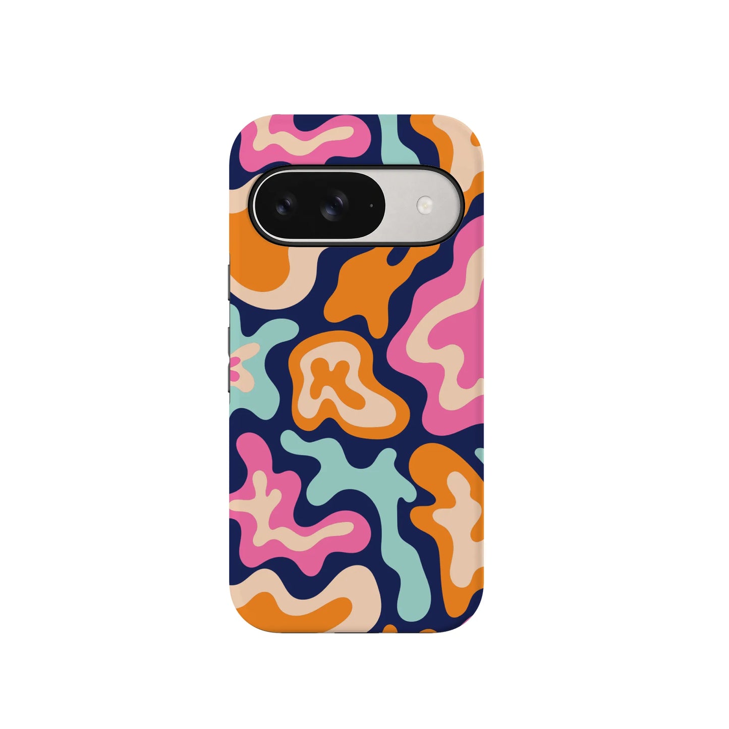 Midnight Color Splash | Abstract Retro Google Pixel Case
