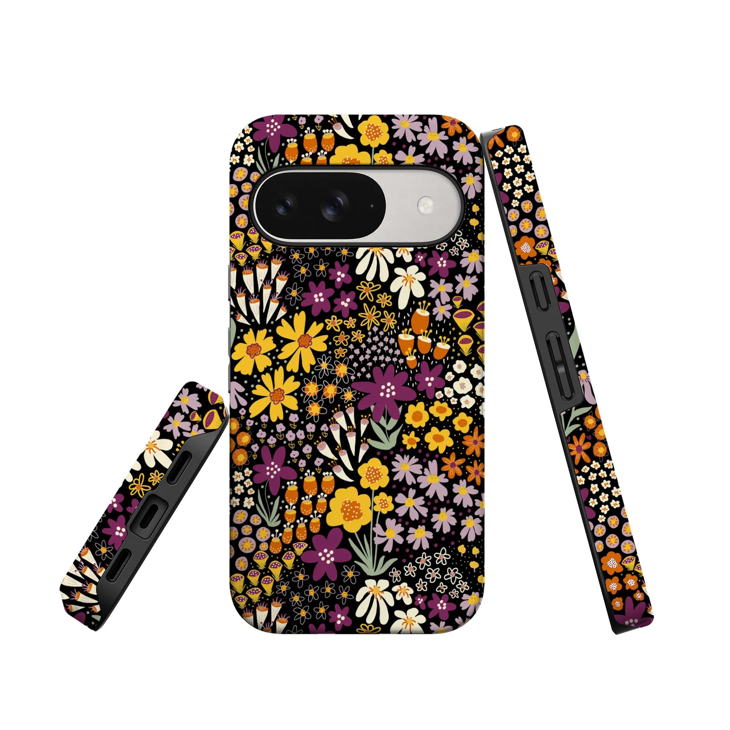 Falling for You | Plum Floral Google Pixel Case