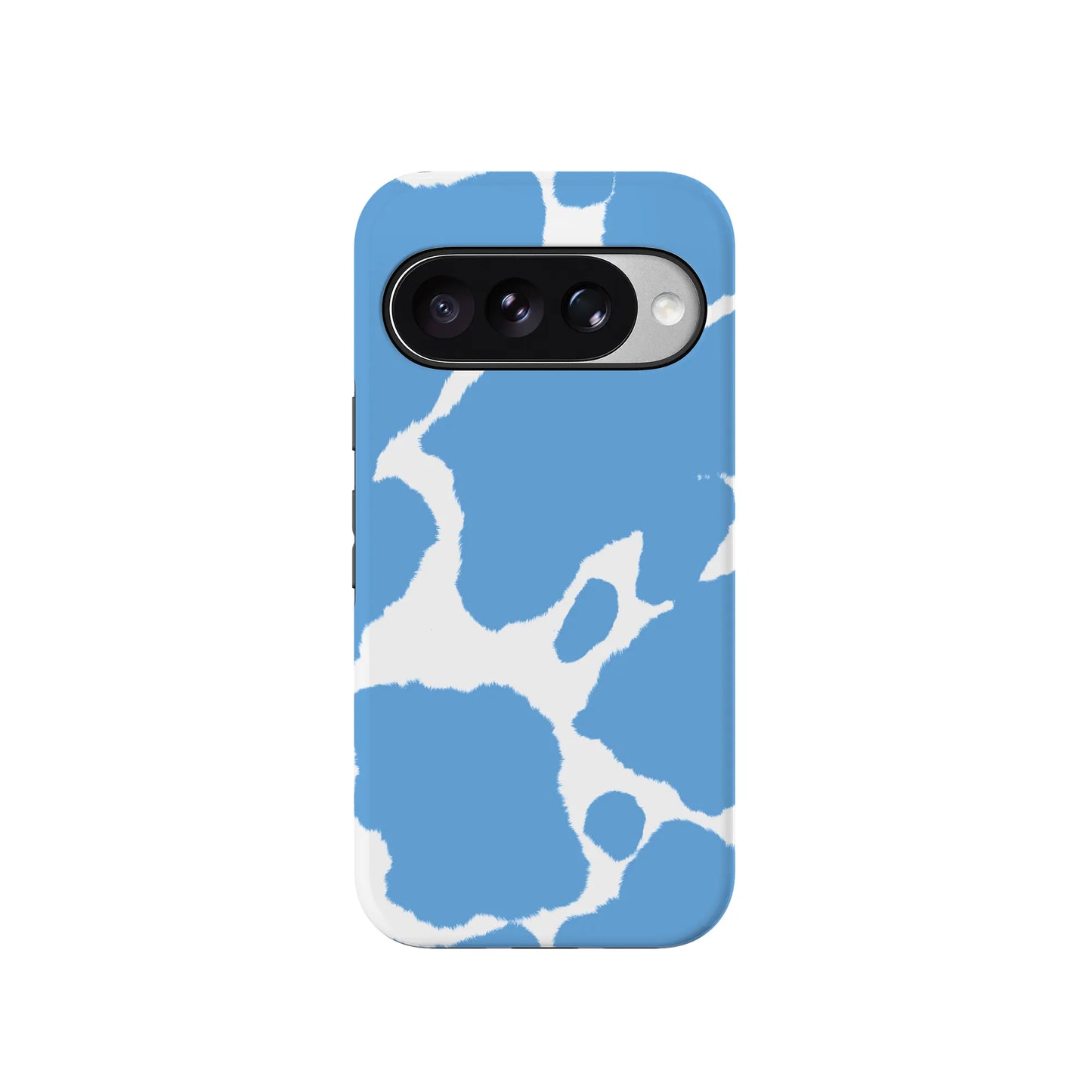 Current MOOd | Light Blue Cow Print Google Pixel Case