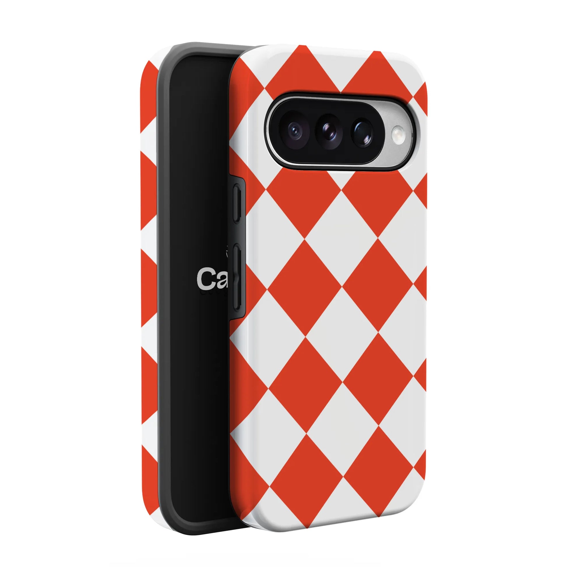Red Checkerboard | High Contrast Design Case
