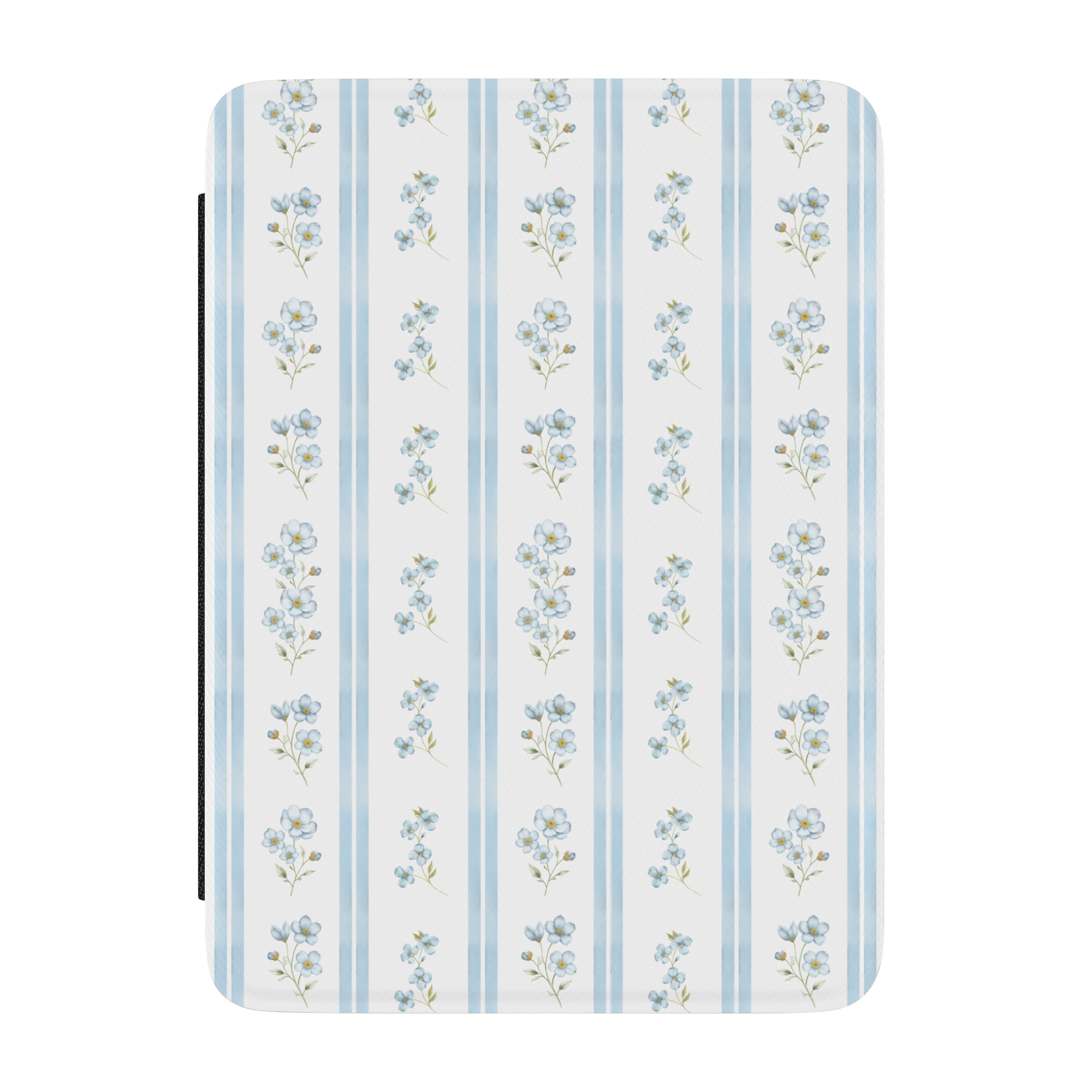 Cottage Stripe | Blue Floral Kindle Case