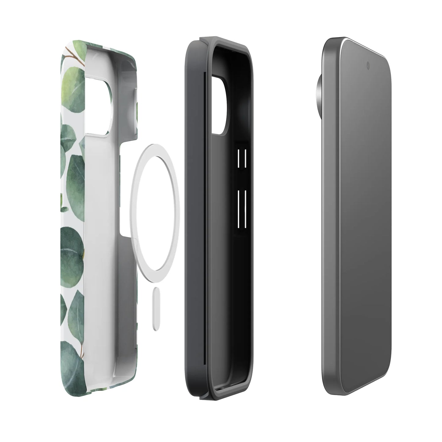 Leaf Me Alone | Green Floral Print Google Pixel Case