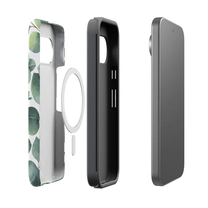 Leaf Me Alone | Green Floral Print Google Pixel Case