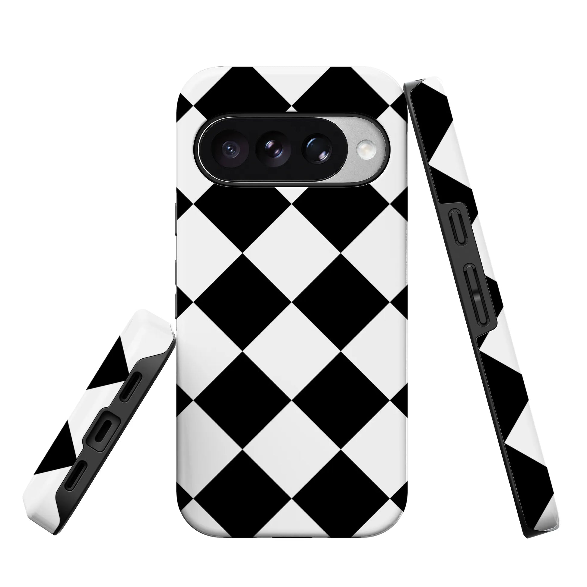 Black Checkerboard | High Contrast Design Case