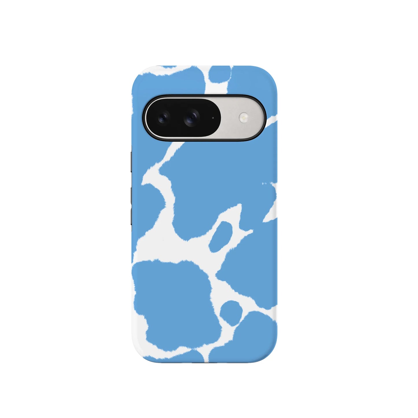 Current MOOd | Light Blue Cow Print Google Pixel Case