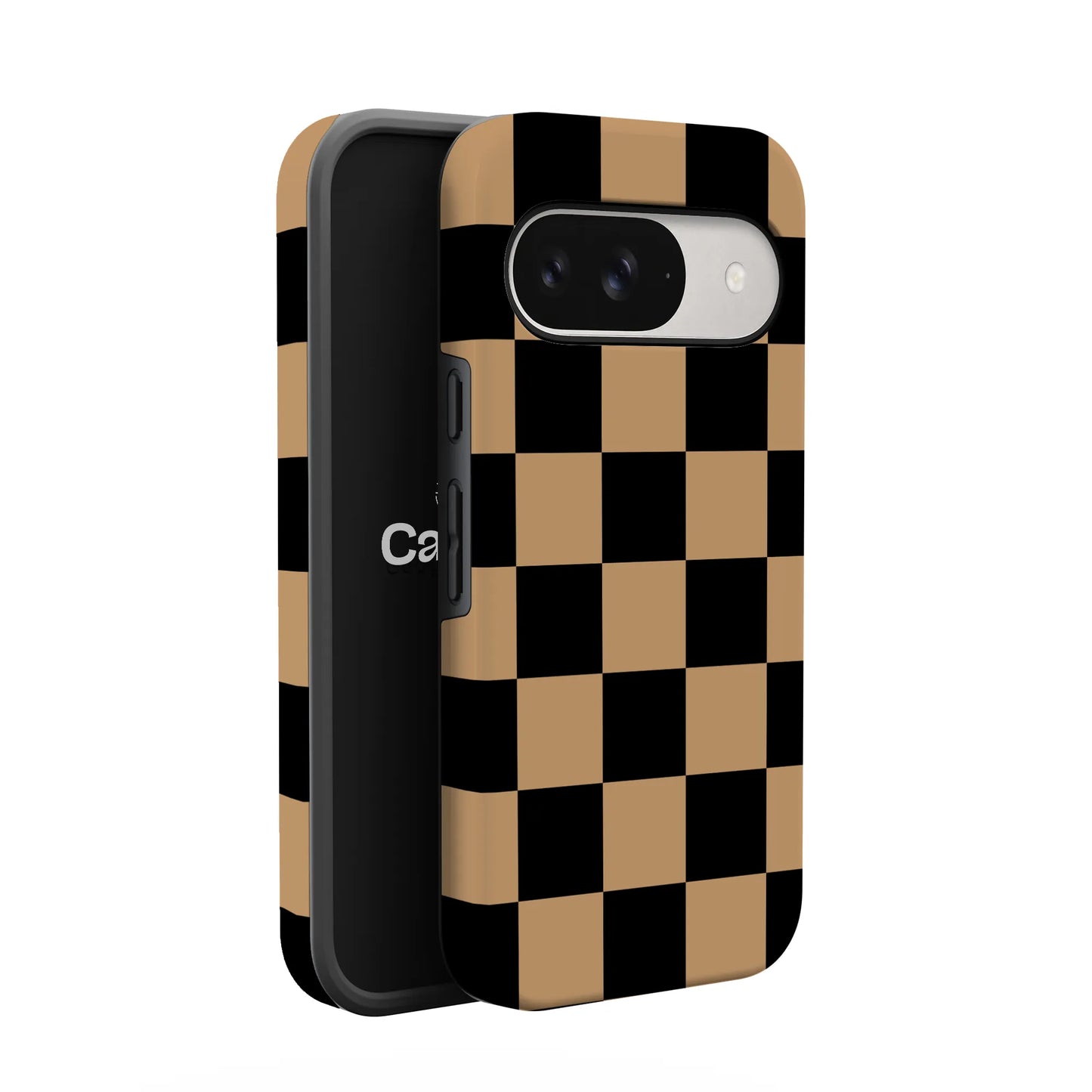 Fit Check | Black & Brown Checkerboard Case