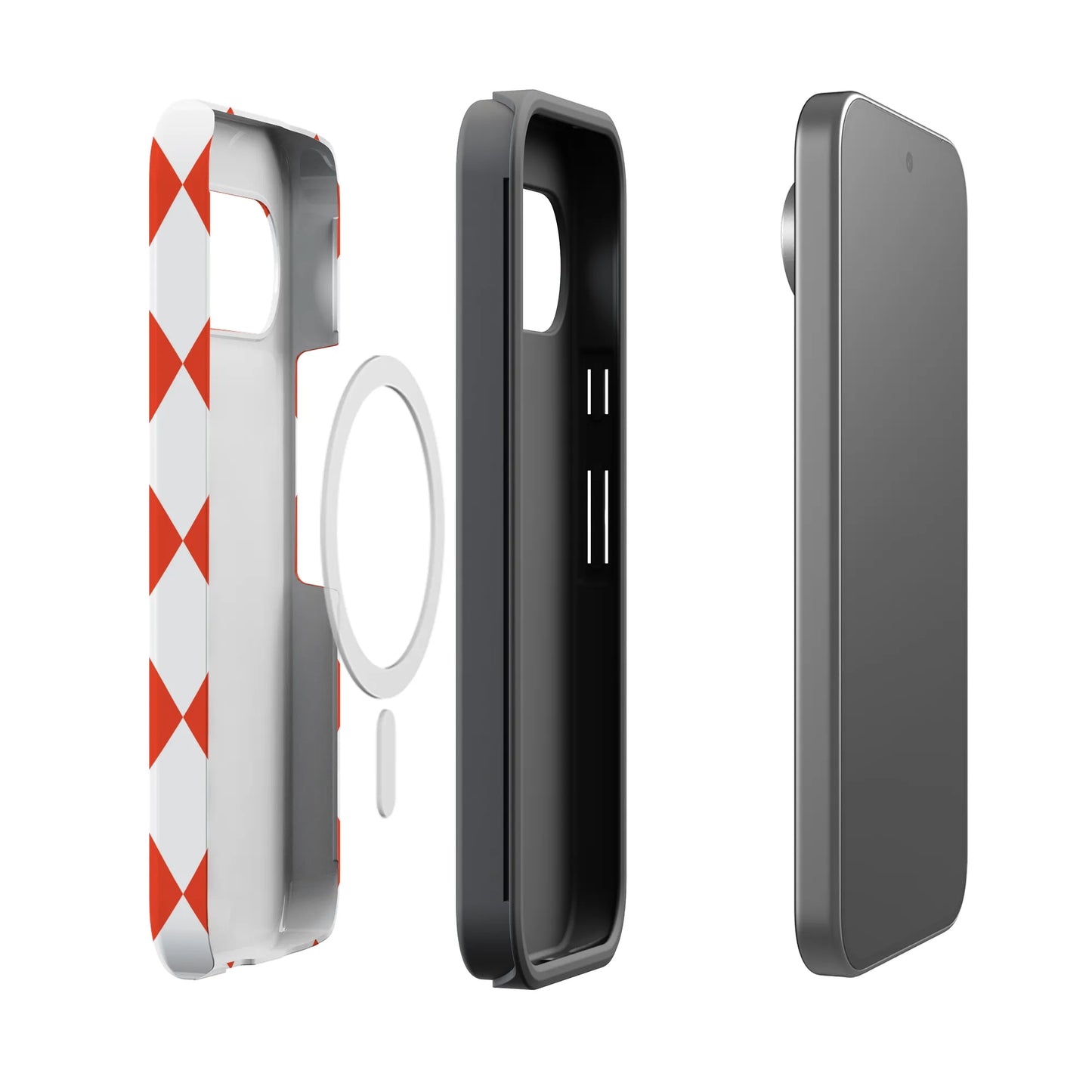 Red Checkerboard | High Contrast Design Case
