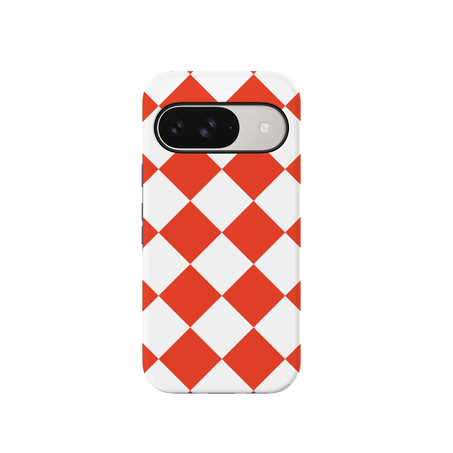 Red Checkerboard | High Contrast Design Case