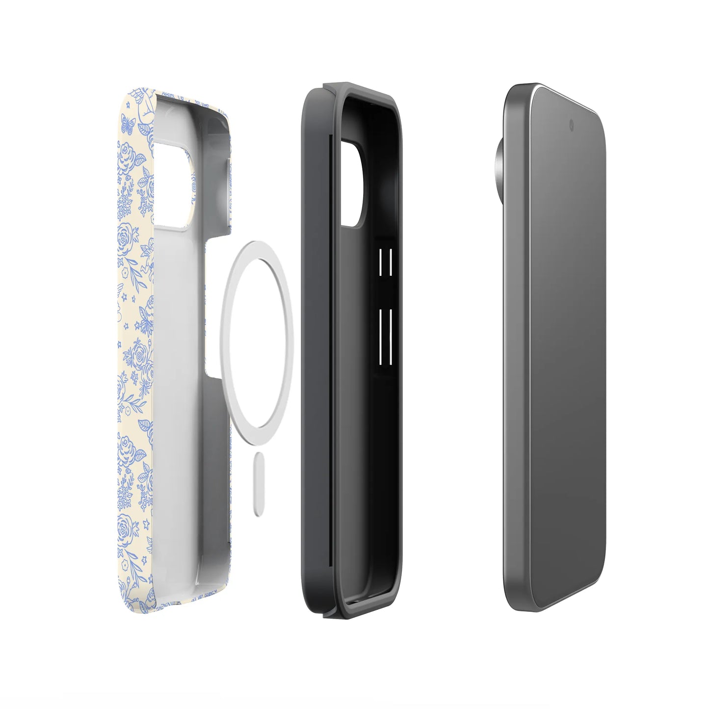 Cupid's Canvas | Periwinkle Floral Case