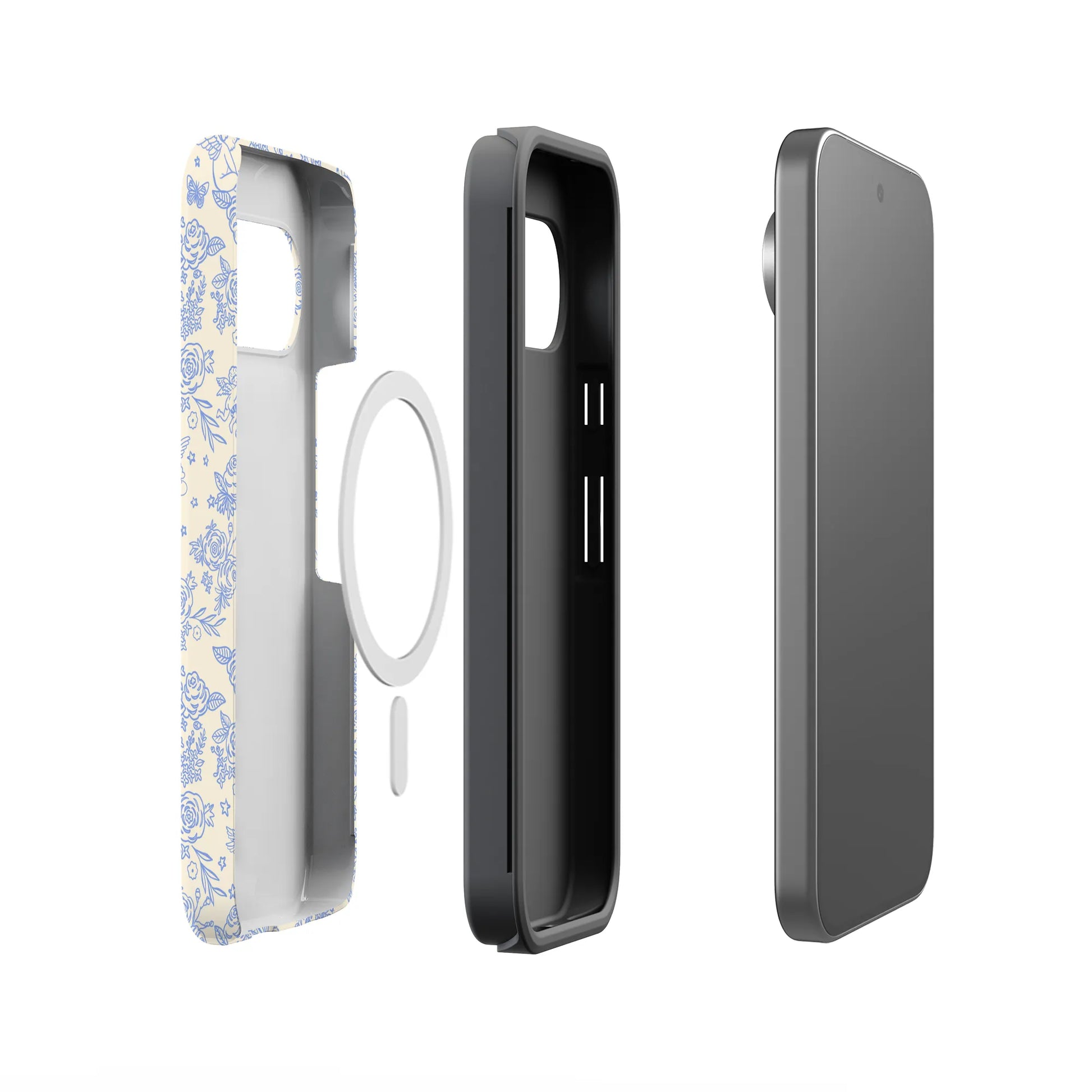 Cupid's Canvas | Periwinkle Floral Case
