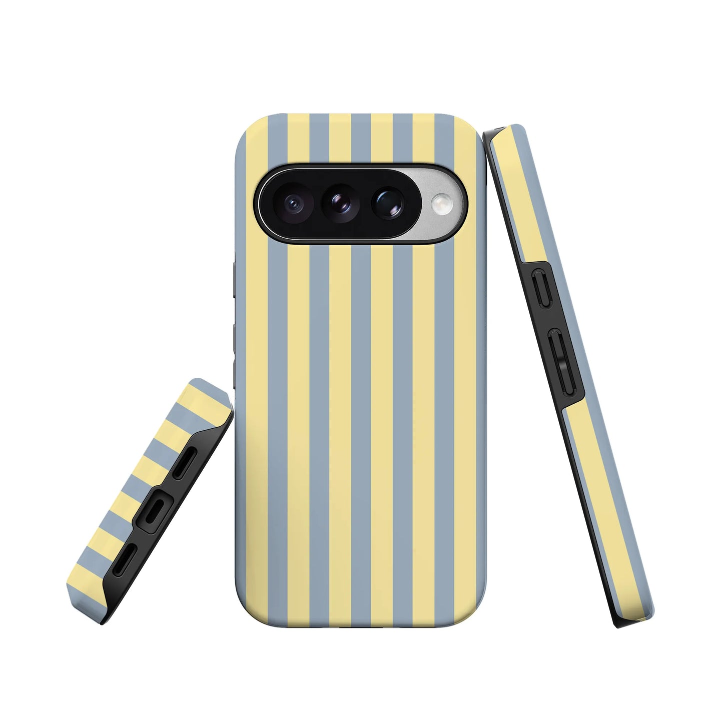 Coastline Stripes | Blue & Yellow Case
