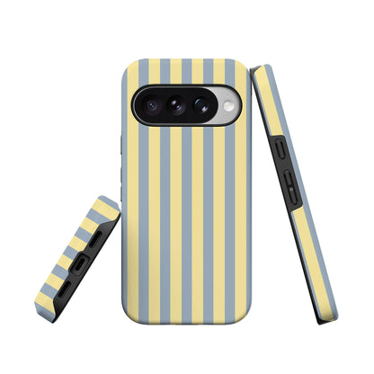 Coastline Stripes | Blue & Yellow Case