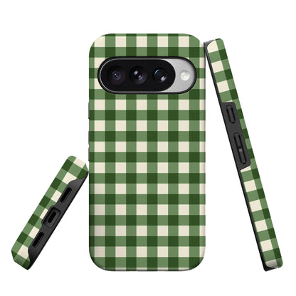 Checked Twice | Green Plaid Case
