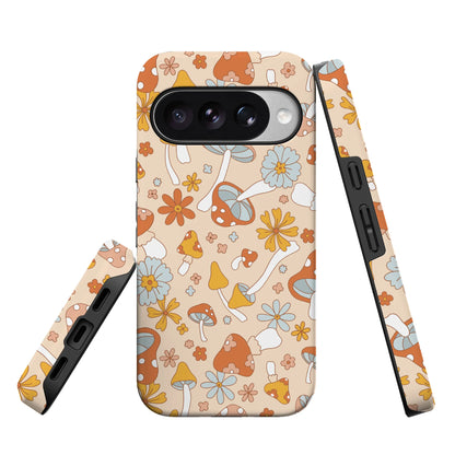 Mushroom Magic | Retro Floral Google Pixel Case