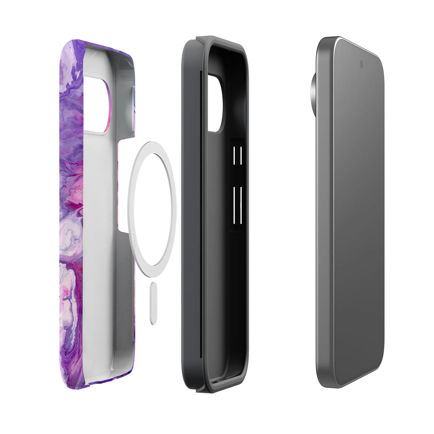 Tie Dying Over You | Purple Marble Google Pixel Case