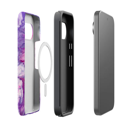 Tie Dying Over You | Purple Marble Google Pixel Case