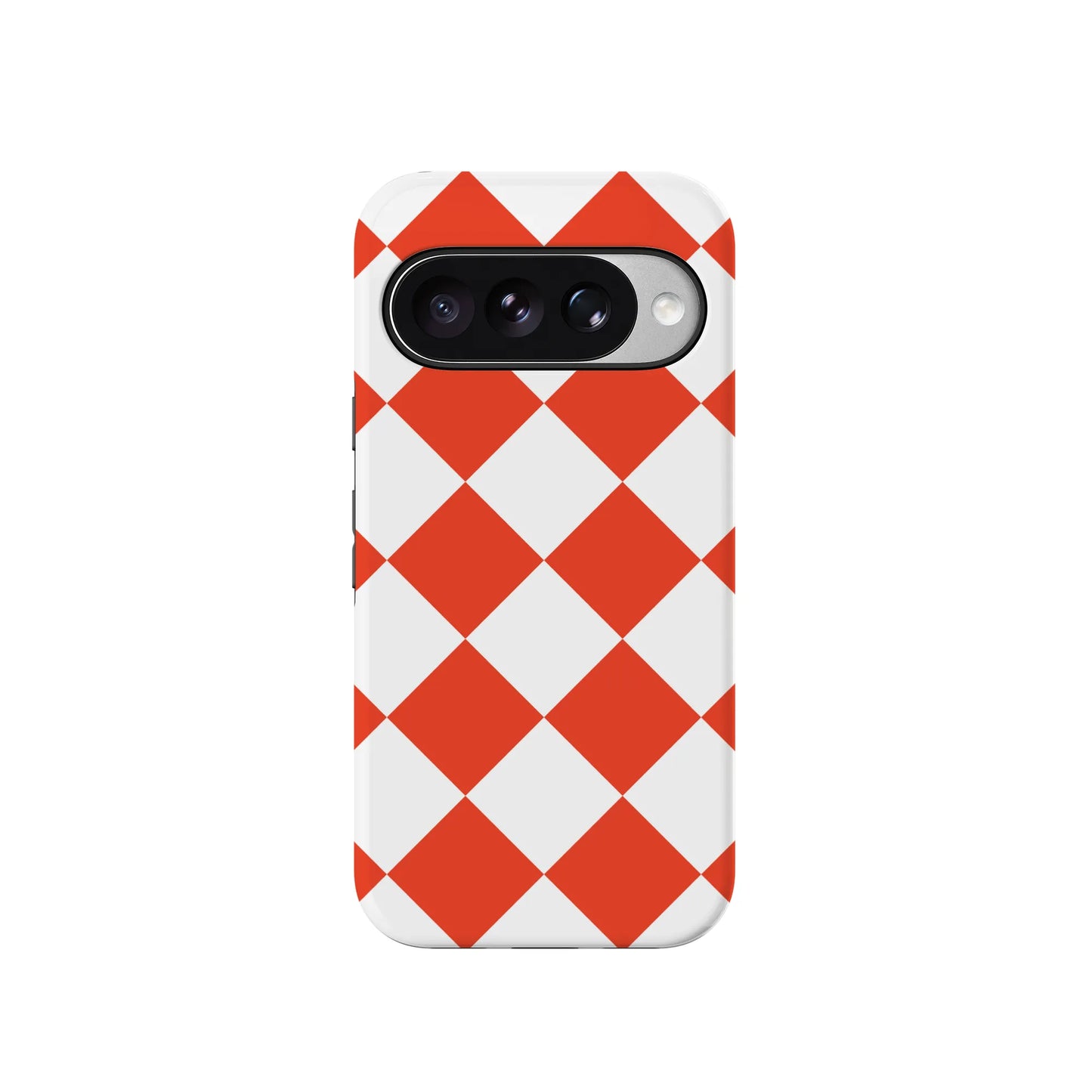Red Checkerboard | High Contrast Design Case