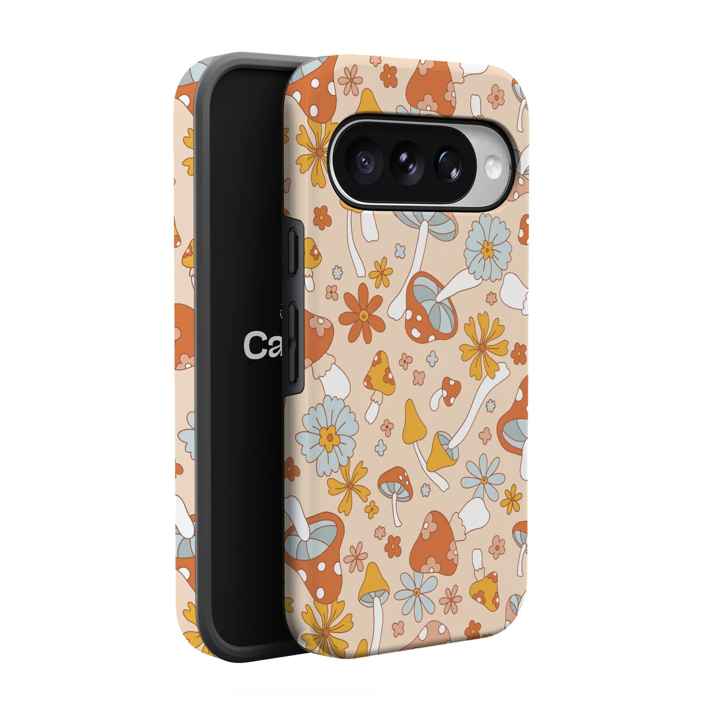 Mushroom Magic | Retro Floral Google Pixel Case