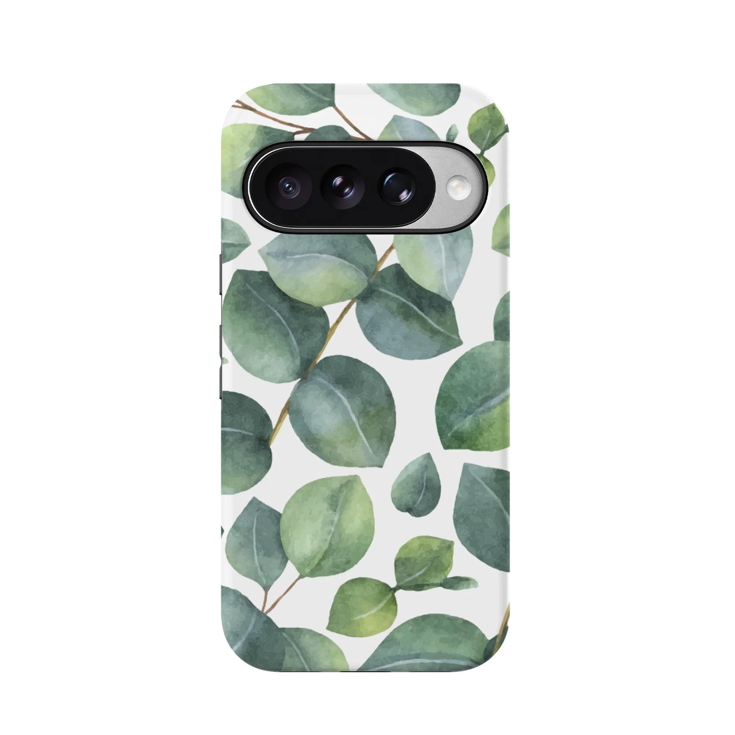Leaf Me Alone | Green Floral Print Google Pixel Case
